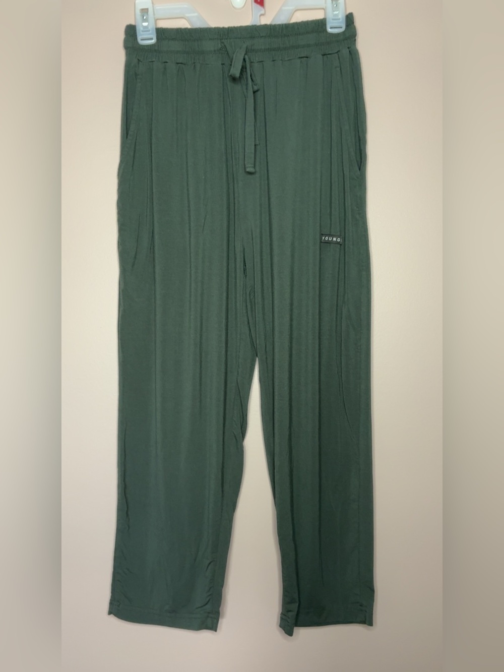 YoungLA Forest Green Men's Relaxed Lounge Pants